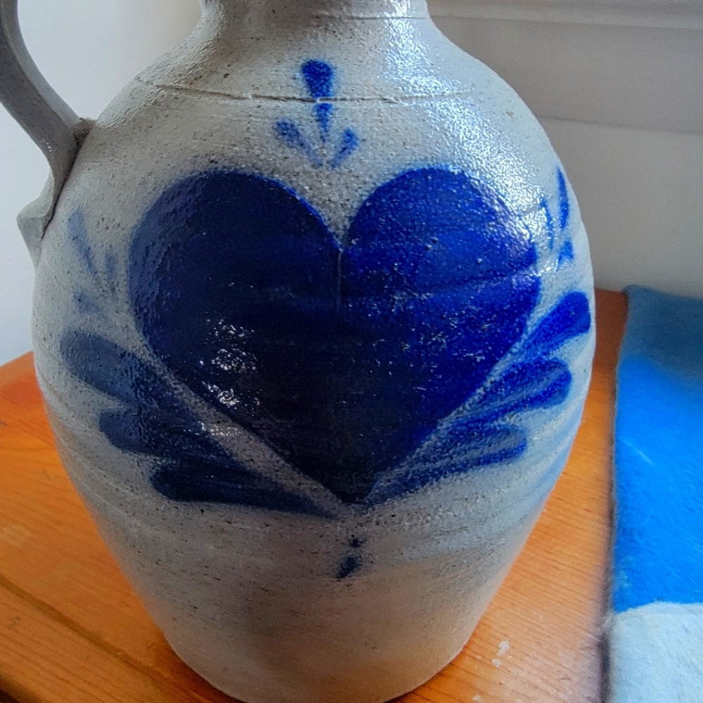Vintage Rowe pottery lamp
